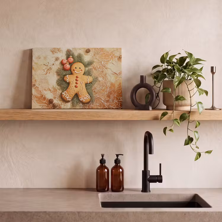 Canvas Print - Christmas - Cookie - Doll - Speculoos — 3