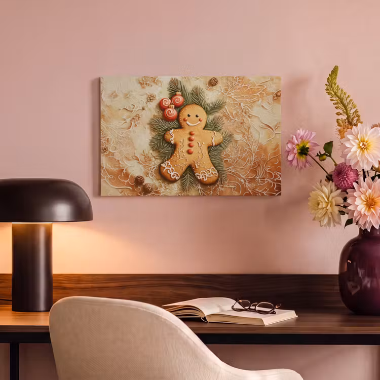 Canvas Print - Christmas - Cookie - Doll - Speculoos — 4