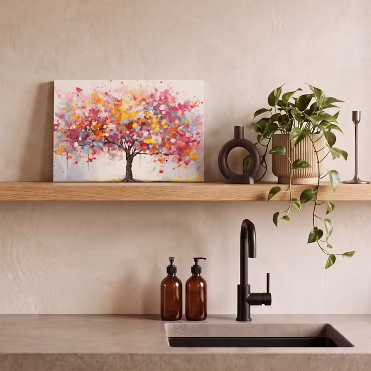 Canvas Print - Watercolor - Tree - Art - Abstract — 3
