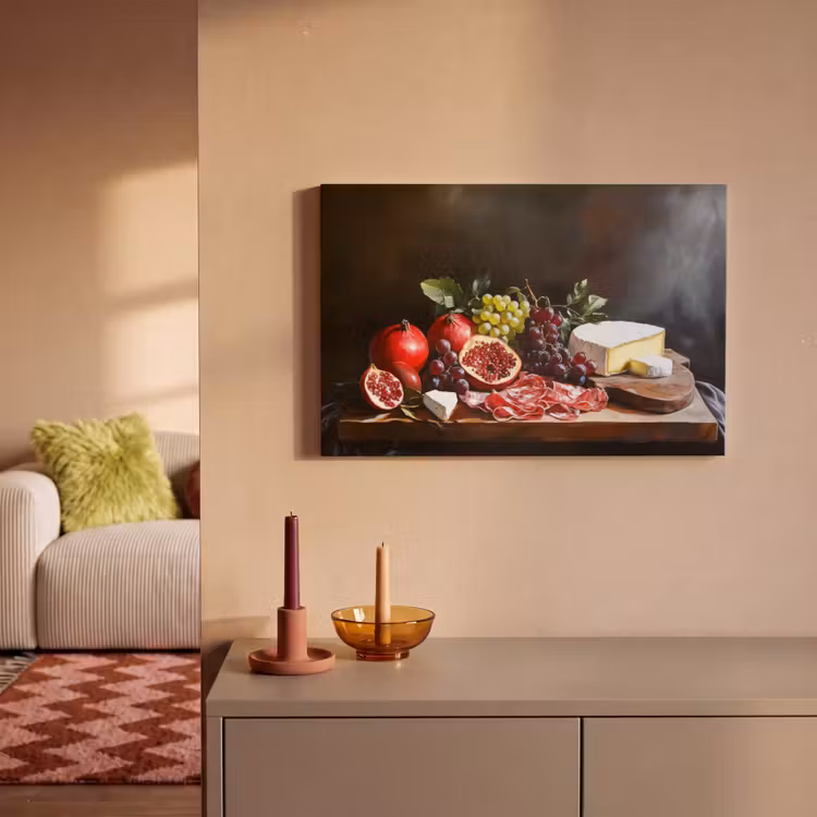Canvas Print - Drinking Board - Still Life - Vintage — 2