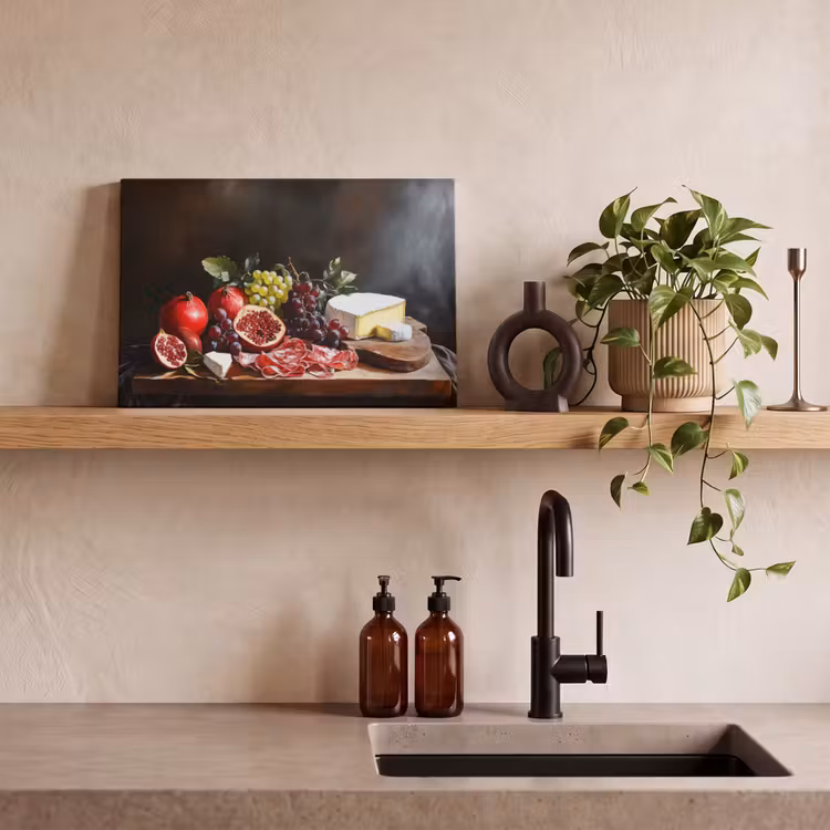 Canvas Print - Drinking Board - Still Life - Vintage — 3