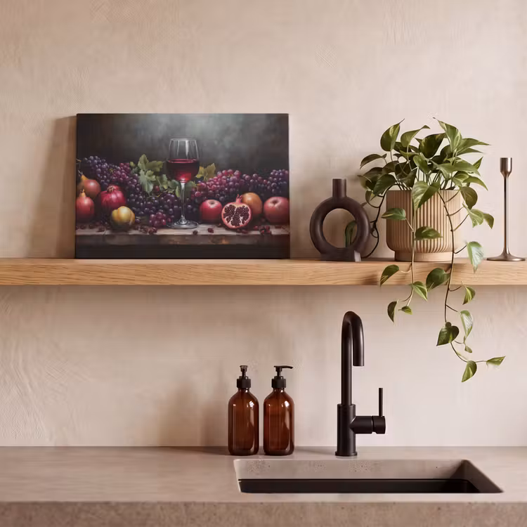 Canvas Print - Wine - Fruit - Still Life — 3