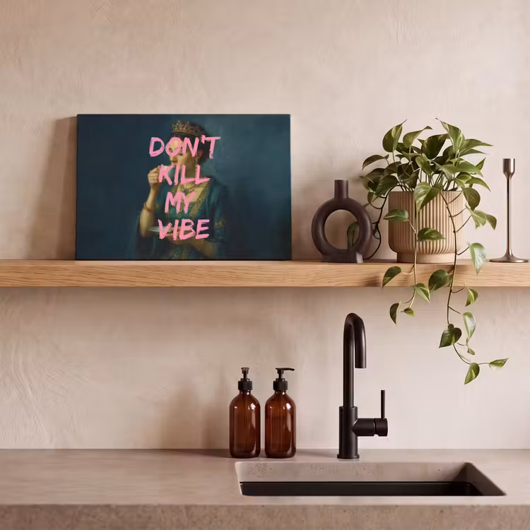 Canvas Print - Woman - Portrait - Crown — 3