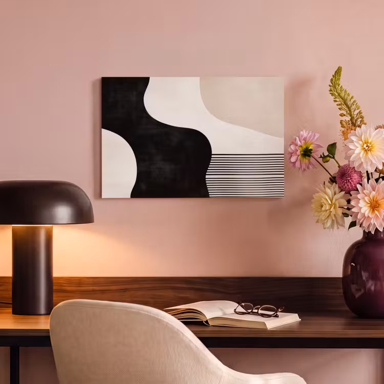 Canvas Print - Abstract - Japandi - Beige - Modern — 4