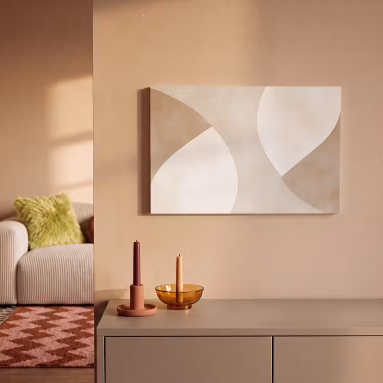 Canvas Print - Brown - Japandi - Abstract — 2