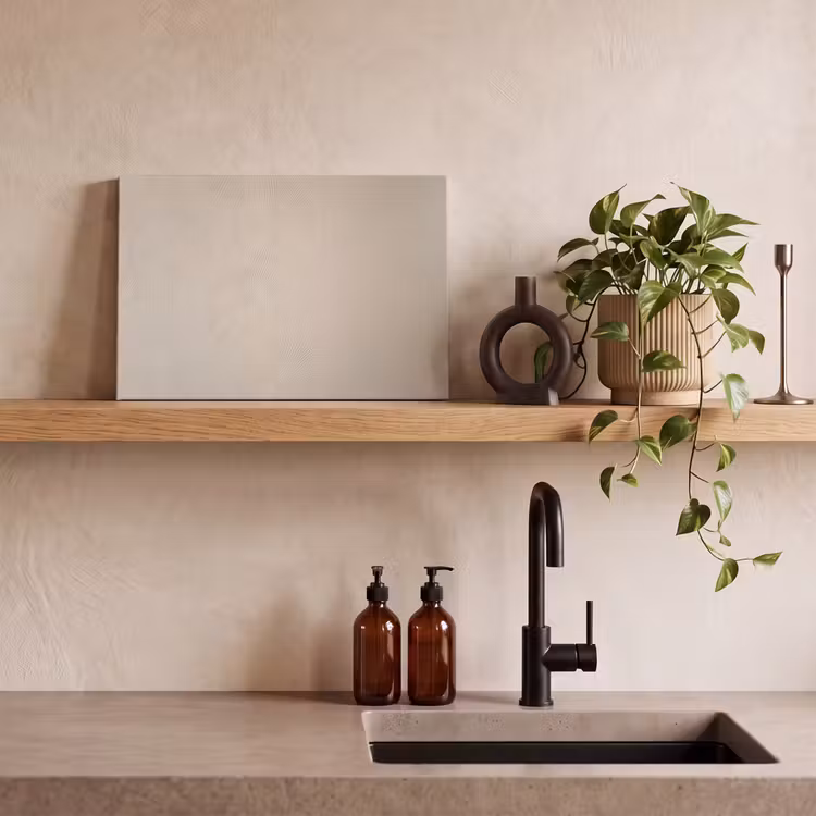 Canvas Print - Japandi - Beige - Modern — 3