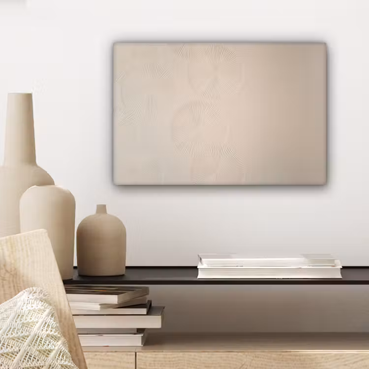 Canvas Print - Japandi - Beige - Modern — 5