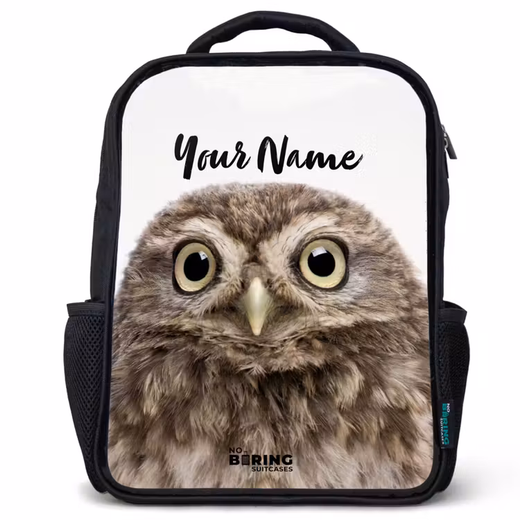 Kids' Backpacks Black -. Ulke Owl — 1