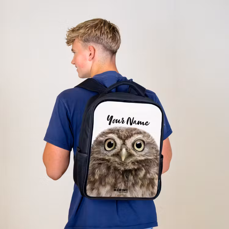 Kids' Backpacks Black -. Ulke Owl — 3