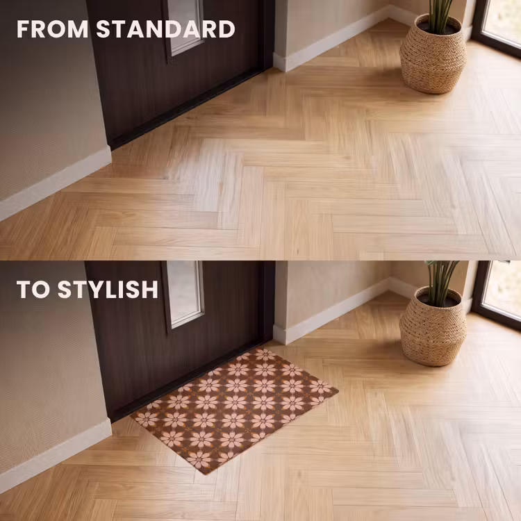 Doormat - Classic - Retro - Brown — 3