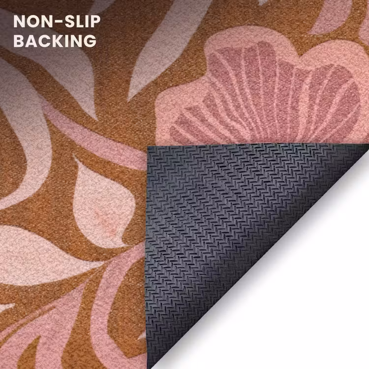 Doormat - Atmosphere - Flowers - Pink — 6
