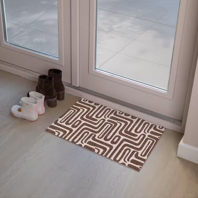 Doormat - Abstract - Pattern - Brown — 8