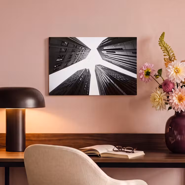 Canvas Print - Buildings - Air - Black — 4