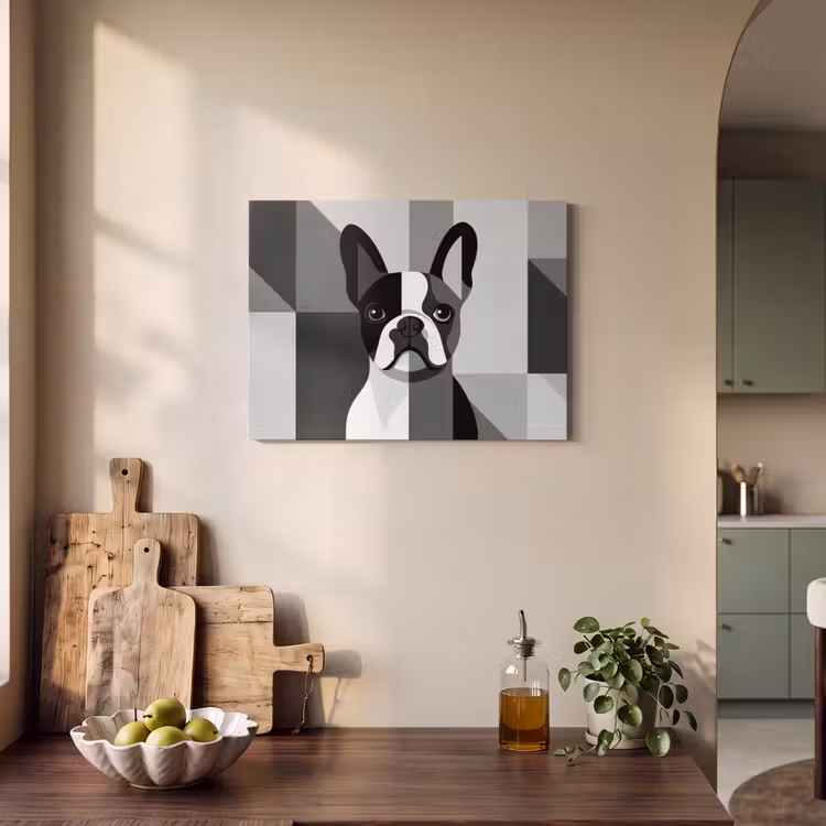 Acoustic Felt - Bulldog - Black - Abstract - Planes — 3