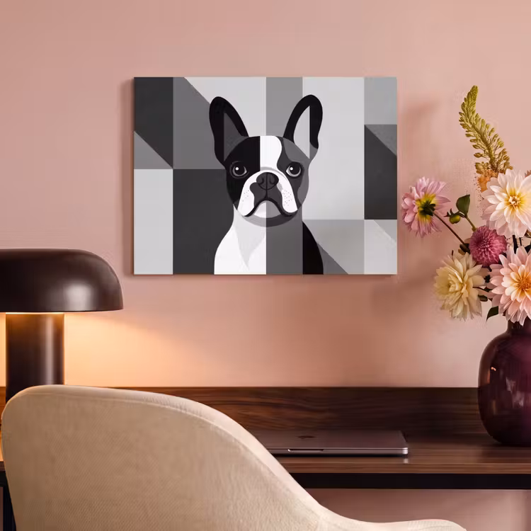 Acoustic Felt - Bulldog - Black - Abstract - Planes — 4