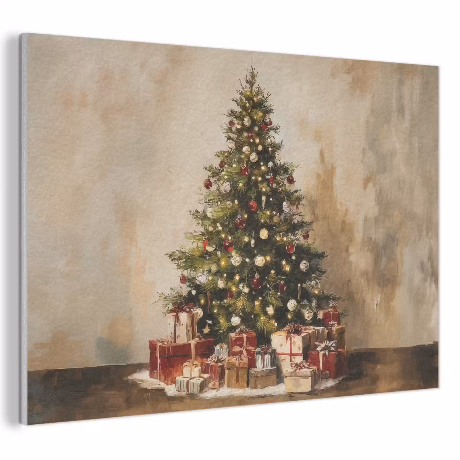 Acoustic Felt - Christmas tree - Decorated - Colorful — 1