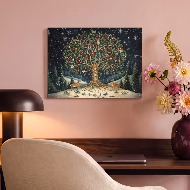 Acoustic Felt - Party tree - Winter sky - Colorful — 4