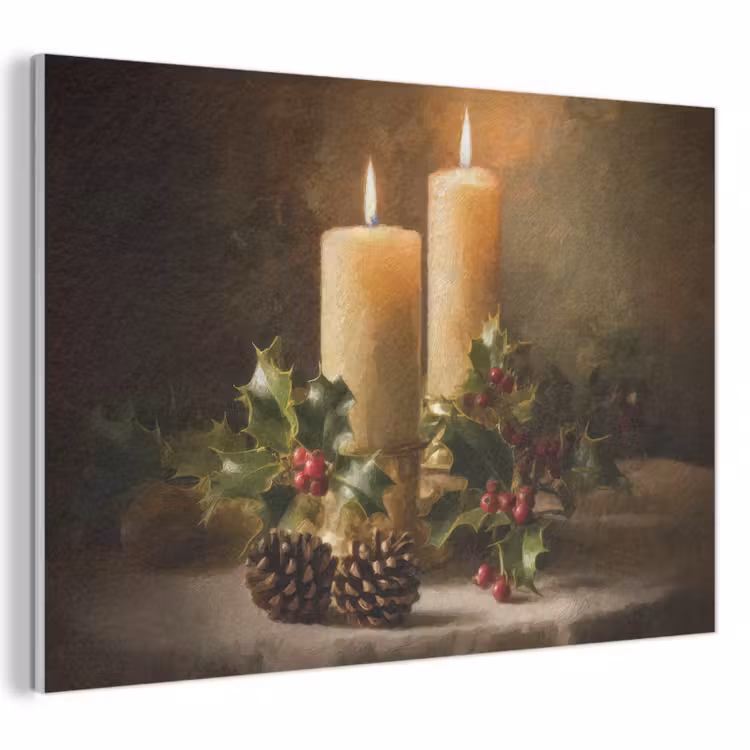 Acoustic Felt - Candlelight - Christmas - Multicolored — 1