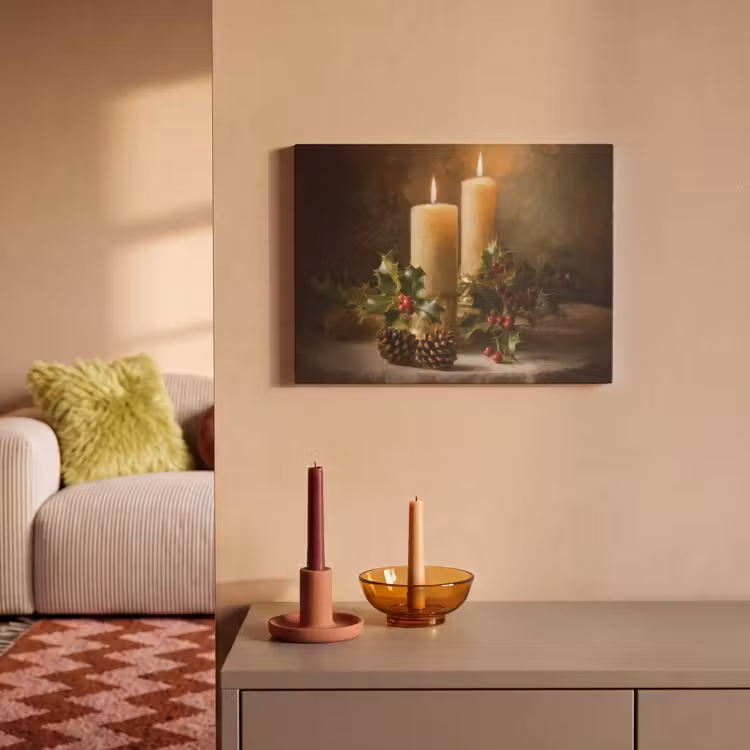 Acoustic Felt - Candlelight - Christmas - Multicolored — 2