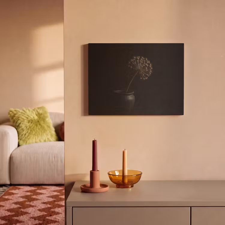 Acoustic Felt - Bulb - Dried - Vase - Black — 2