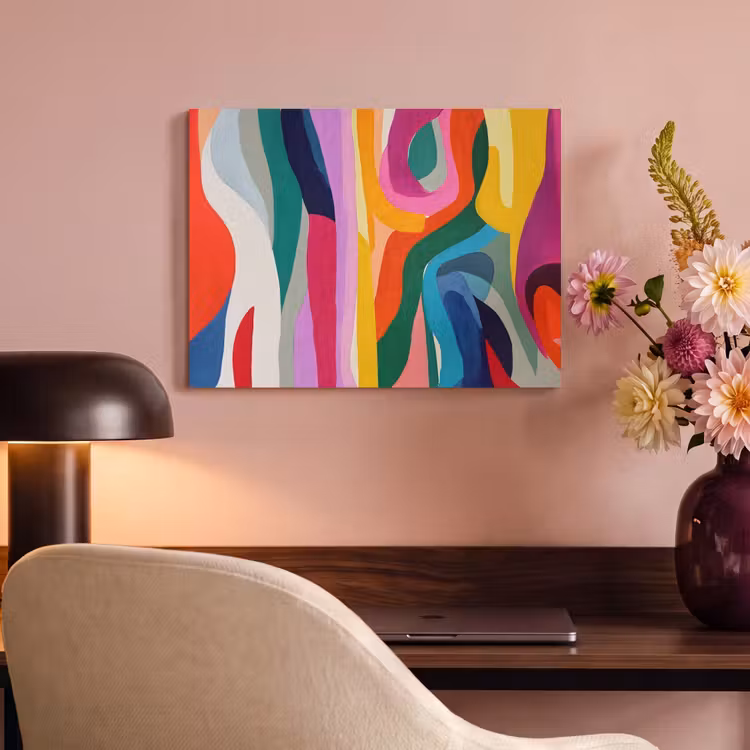 Acoustic Felt - Abstract - Colorful - Waves - Lines — 4