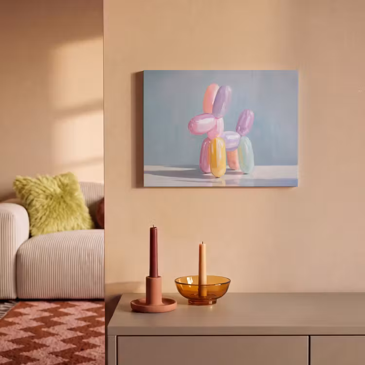 Acoustic Felt - Animal - Balloon - Pastel shades - Glossy — 2