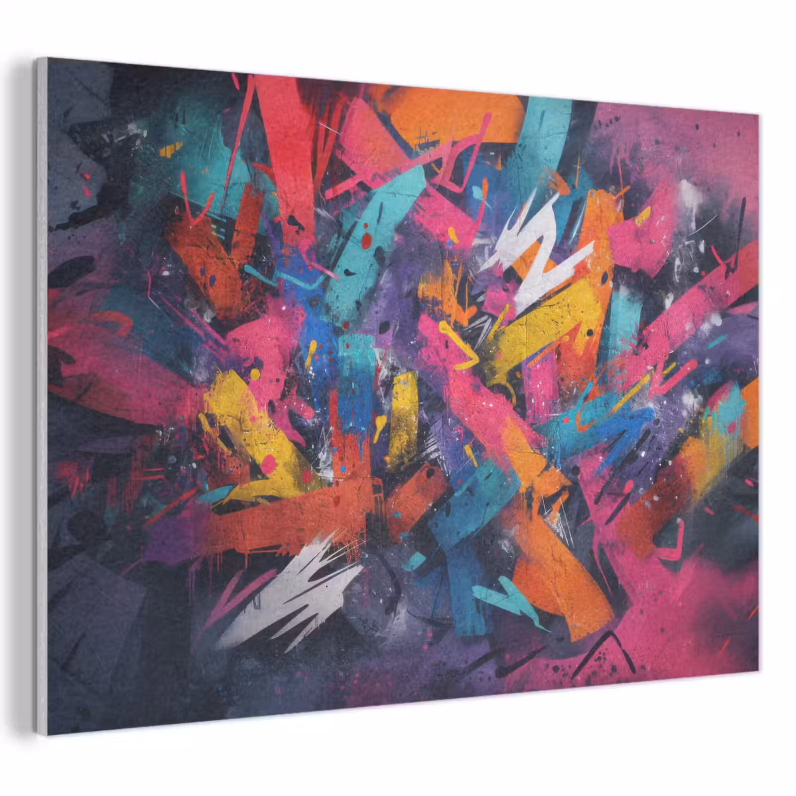 Acoustic Felt - Abstract - Explosion - Neon colors — 1