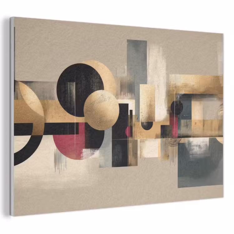 Acoustic Felt - Abstract - Shapes - Beige - Textures — 1