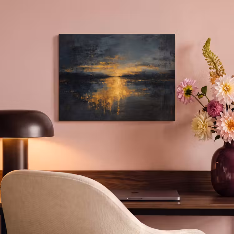Acoustic Felt - Golden Reflection on Water — 4