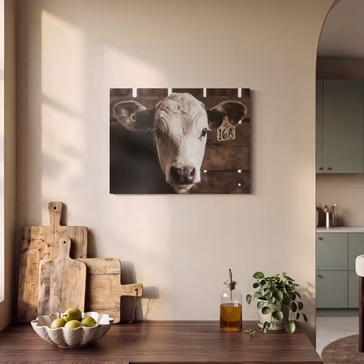 Acoustic Felt - Calf - Earmark - Wooden stable — 3