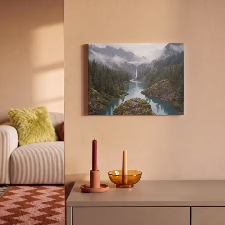 Acoustic Felt - Waterfall - Trees - Mountains — 2