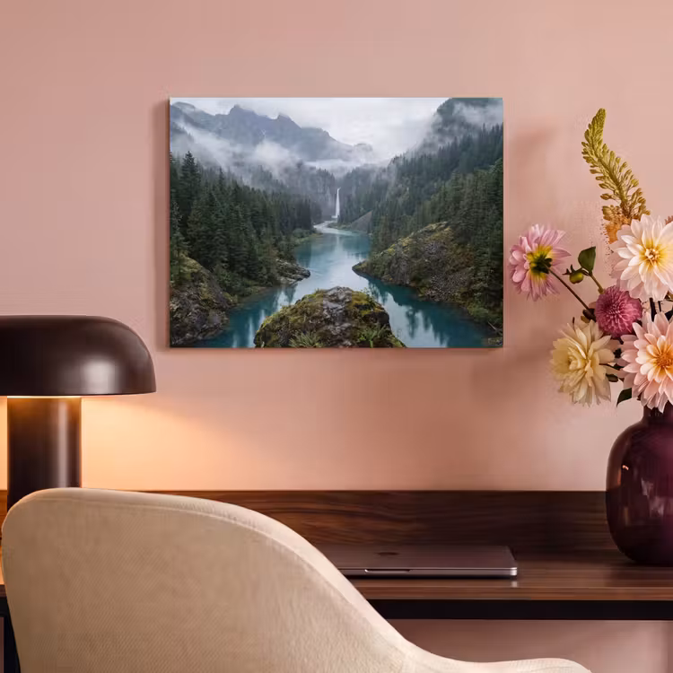 Acoustic Felt - Waterfall - Trees - Mountains — 4