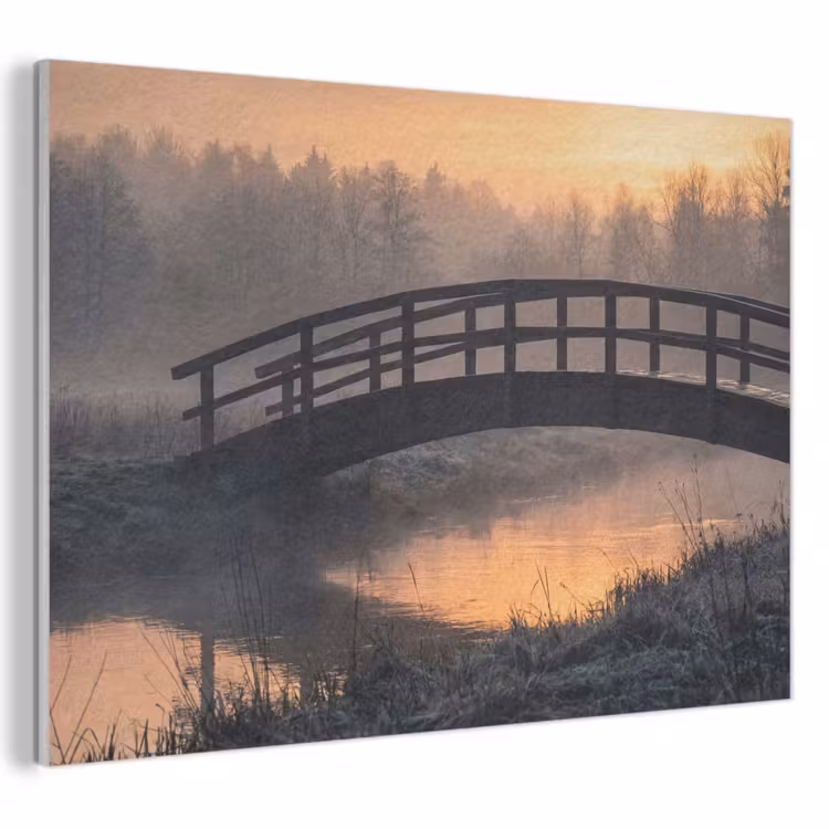 Acoustic Felt - Bridge - Fog - Trees - Water — 1