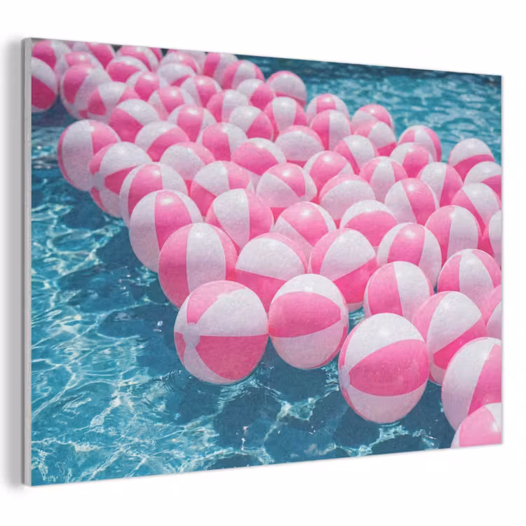 Acoustic Felt - Beach balls - Pink - Water — 1