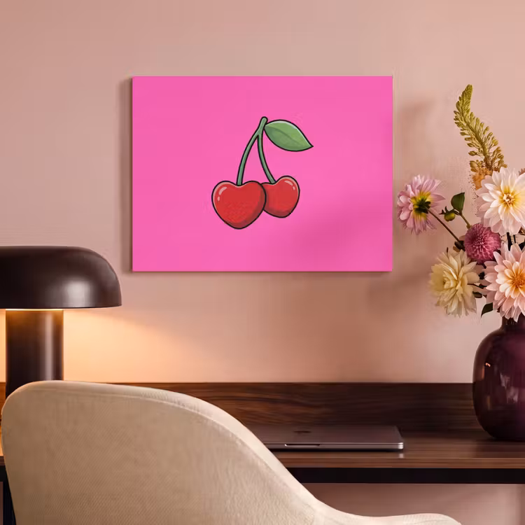 Acoustic Felt - Cherry - Pink - Fruit — 4