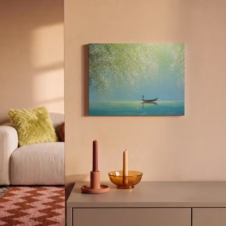 Acoustic Felt - Boat - Water - Leaves - Blossoms — 2