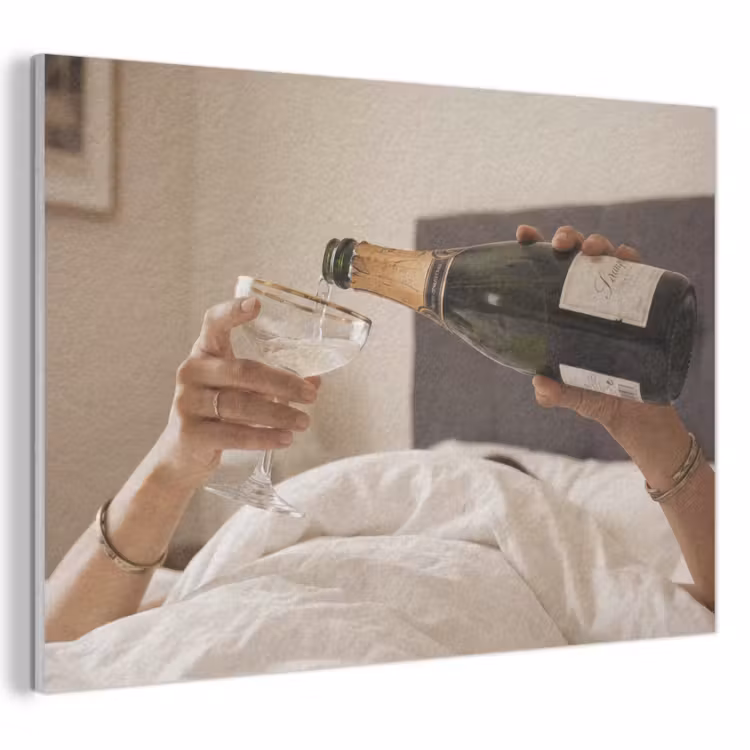Acoustic Felt - Champagne - Bed - Bubbles — 1