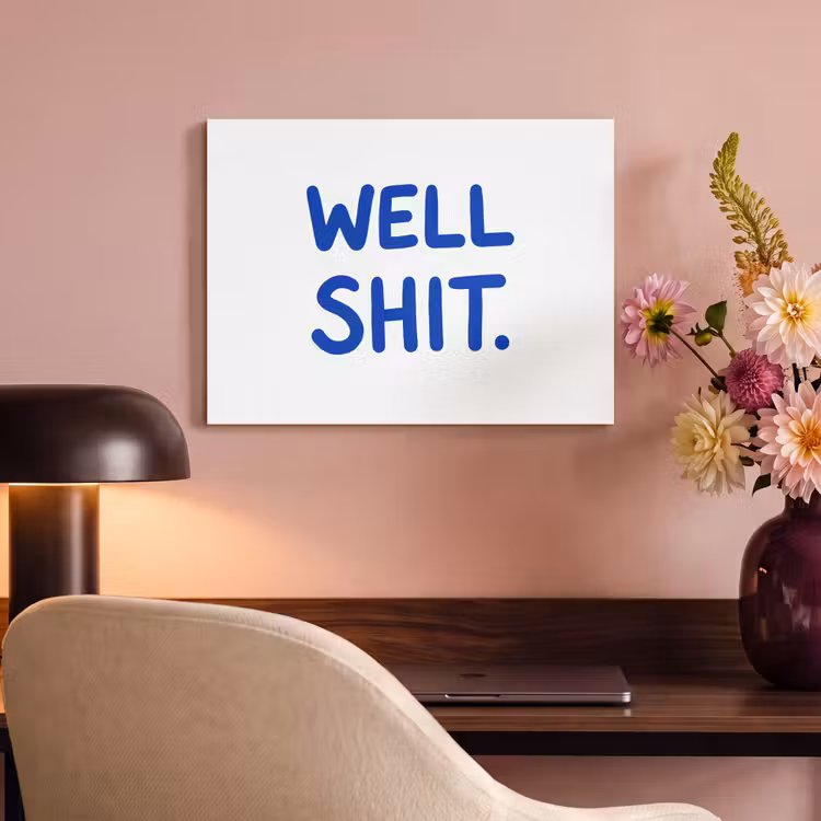 Acoustic Felt - Blue - Quote - White — 4