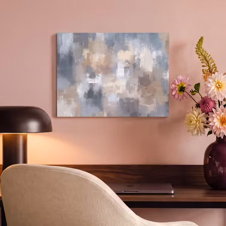 Acoustic Felt - Brushstrokes - Painting - Beige — 4