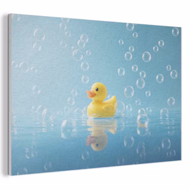 Acoustic Felt - Bubbles - Rubber duck - Yellow — 1