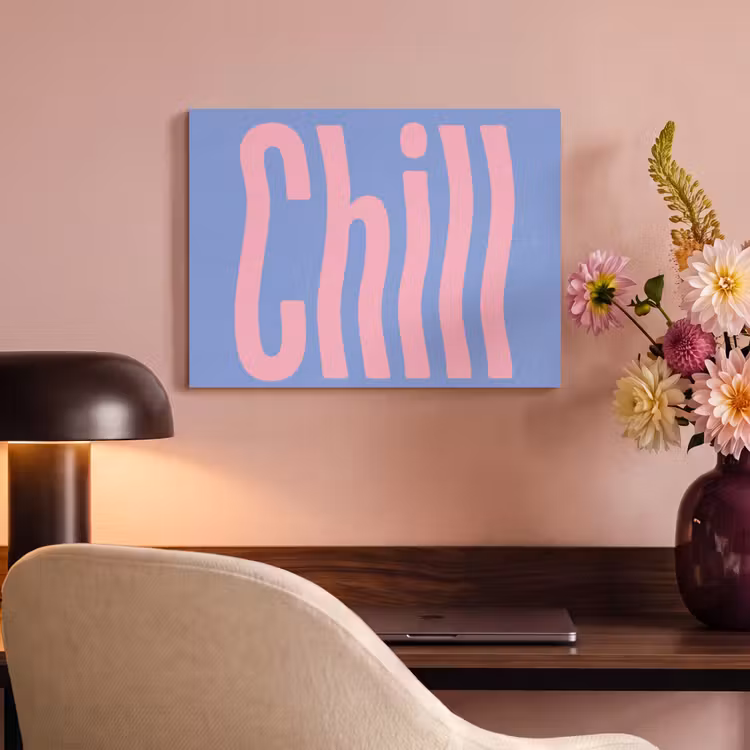 Acoustic Felt - Chill - Pink - Blue - Wavy — 4