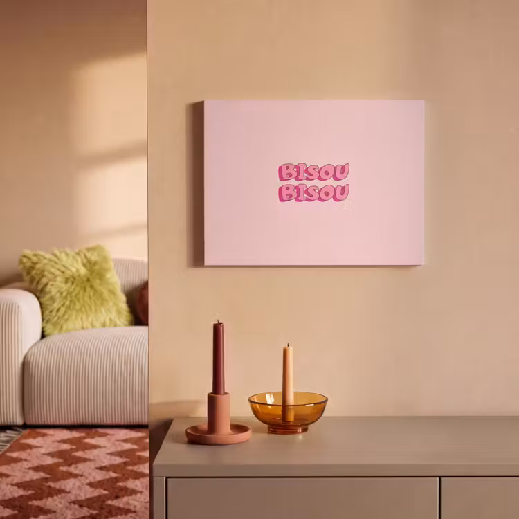 Acoustic Felt - Bisou - Pink - Shadow — 2