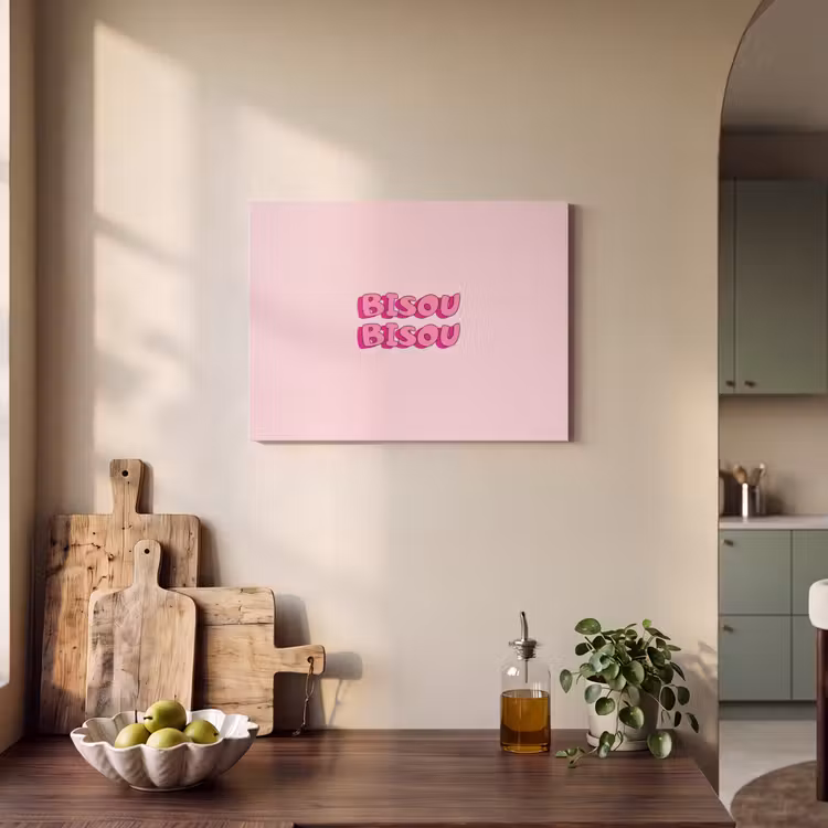 Acoustic Felt - Bisou - Pink - Shadow — 3