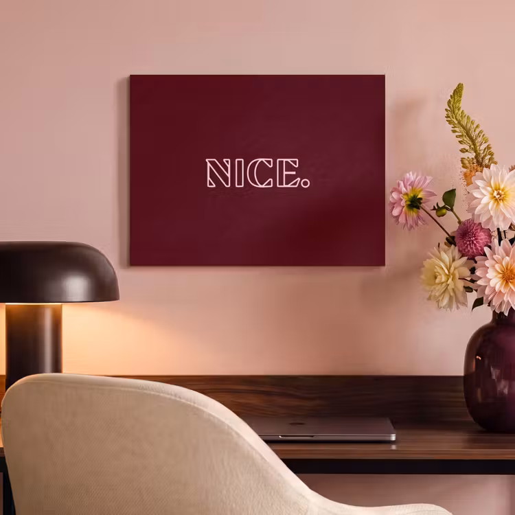 Acoustic Felt - Bordeaux - Nice - minimalist — 4