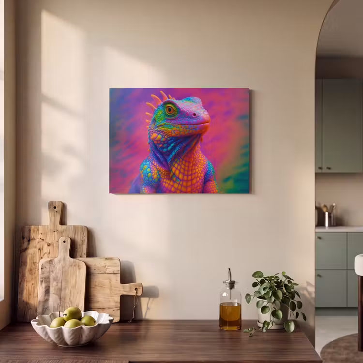 Acoustic Felt - Chameleon - Animals - Neon - Color — 3