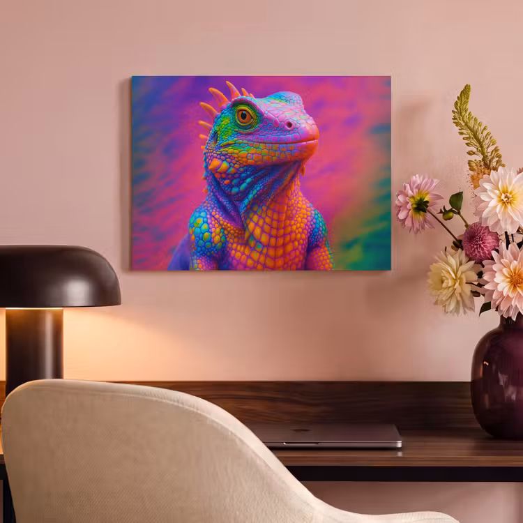 Acoustic Felt - Chameleon - Animals - Neon - Color — 4