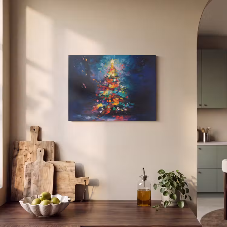 Acoustic Felt - Christmas tree - Christmas - Abstract - Colorful — 3