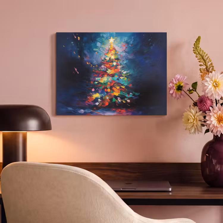 Acoustic Felt - Christmas tree - Christmas - Abstract - Colorful — 4