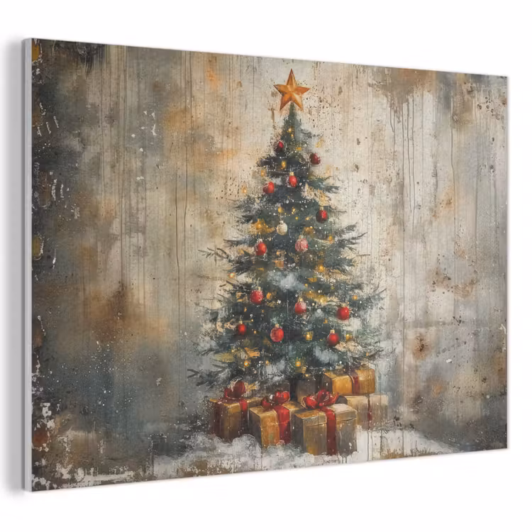 Acoustic Felt - Christmas tree - Vintage - Christmas - Gift — 1