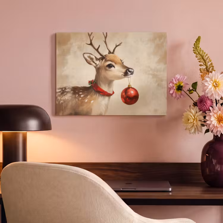 Acoustic Felt - Christmas - Deer - Antlers - Christmas ball - Reindeer — 4